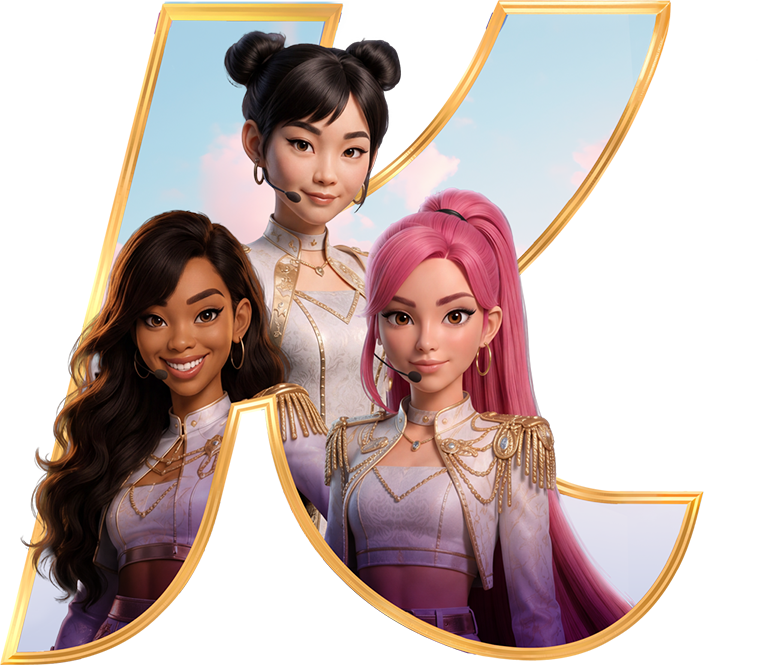 Mia, Luna and Jade from KPOP Party